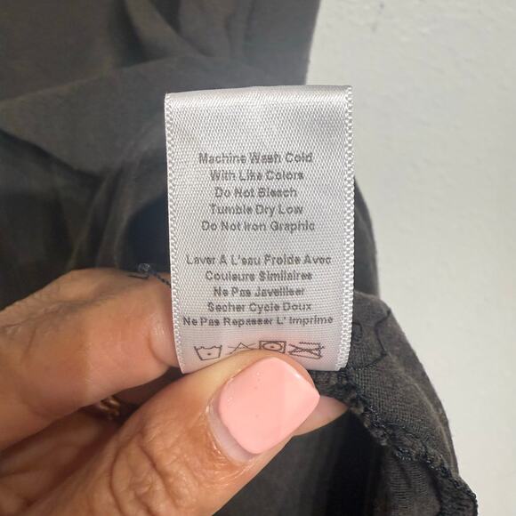 Spiritual Gangster Black Floral Logo Tank Muscle Tee Sz M - Picture 8 of 13